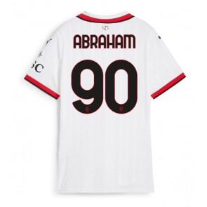 AC Milan Tammy Abraham #90 Gostujuci Dres za Ženska 2024-25 Kratak Rukavima